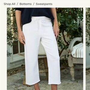 Frank & Eileen Women's White Sweatpants